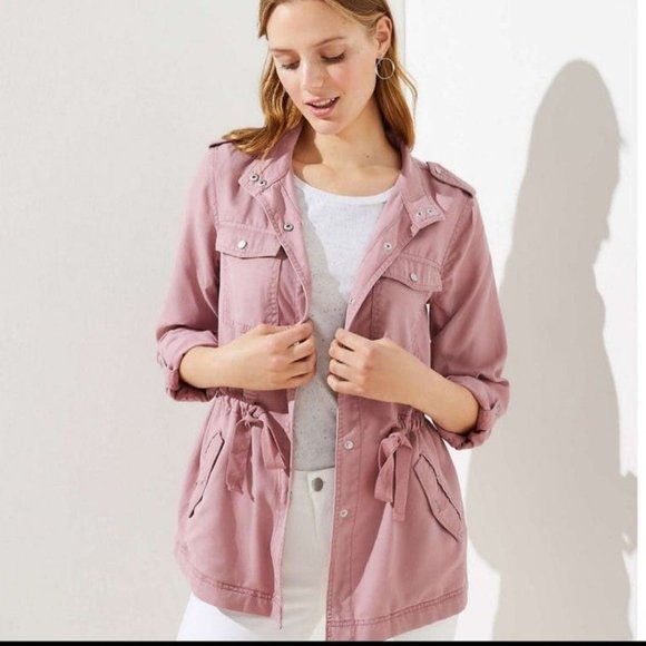 drawstring utility vest